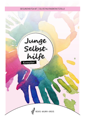 Titelblatt der Konzeption Junge Selbsthilfe
